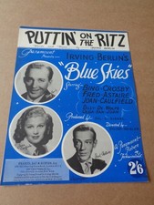 Bing Crosby/Joan Caulfield/Fred Astaire - Blue Skies 1946 sheet music