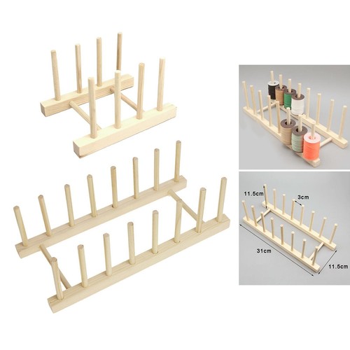 Spools wooden sewing thread - wooden,