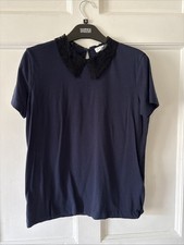 Sandro Smart Lace Detail T