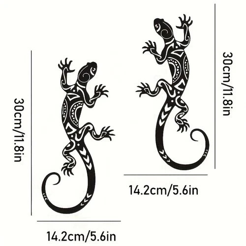 Piece iron gecko - iron, lizard