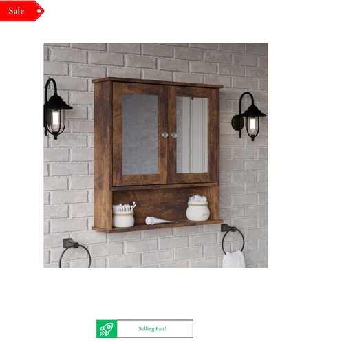 Wall mirror cabinet - wall,