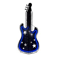 Neon Guitar Shape CD Rack