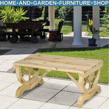 2 Person Rustic Wooden Garden