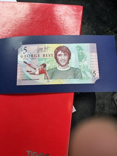 George best pound note - 5,