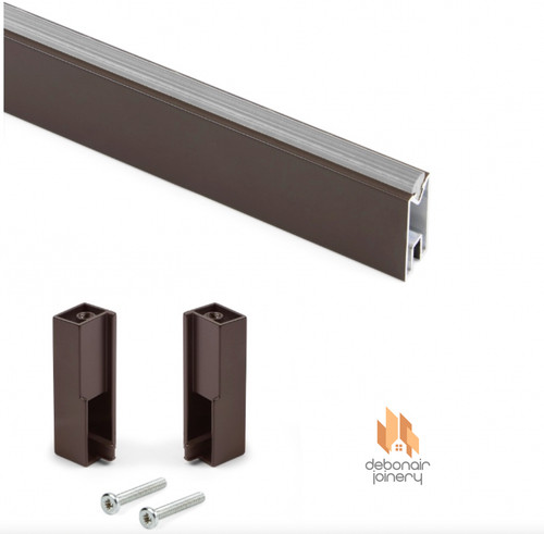 Wardrobe hanging rail dark - wardrobe,