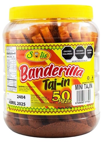 Mini banderilla tajín tarugo - banderilla,