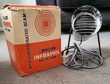 Vintage 1967 Philips Infraphil Health Lamp
