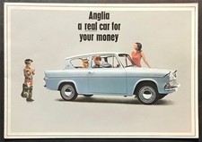 FORD ANGLIA Sales Brochure JUN 1967 #290872/37-5M/676/ENGEX Saloon SUPER Estate+