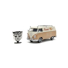 Jada 1:24 1961 Volkswagen Beetle Bus ' Wheeljack ' & Badge Model Car