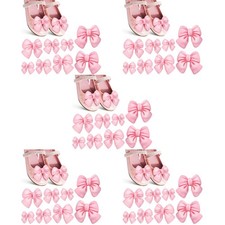  5 PCS Handbag Charms Shoes Accessories Bow Decoration for Bracelets