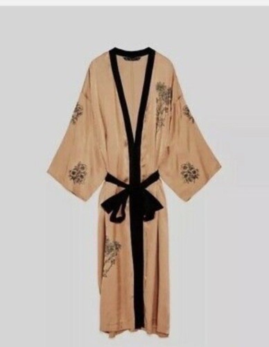 Zara rare embroidered satin - embroidered,