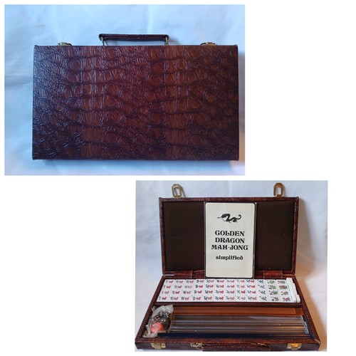 Golden dragon mahjong set 152 - dragon,