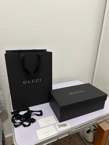 Authentic gucci empty shoe - shoe, box