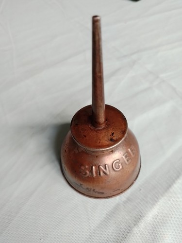 Singer copper plated thumb - singer,