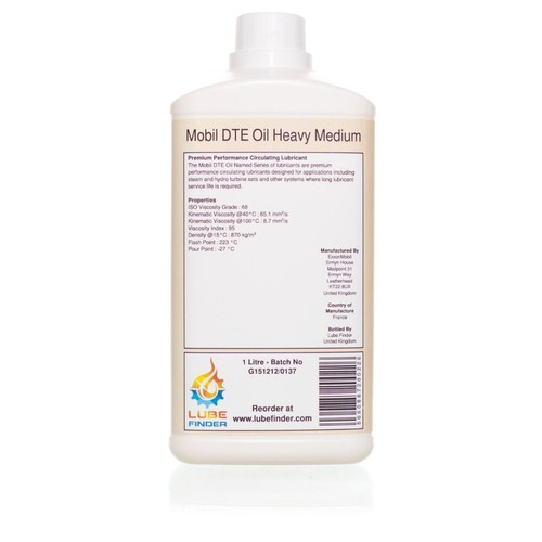 Mobil dte oil heavy medium - dte,