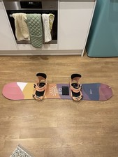 Bataleon Women’s Spirit Snowboard 146cm AND Salamon Vendetta Bindings