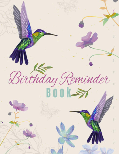 Birthday reminder book big - reminder,