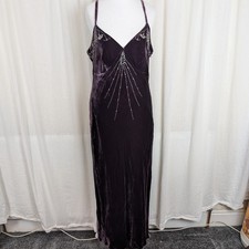Next Silk Blend Velvet Maxi