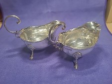 Antique Pair Solid Silver
