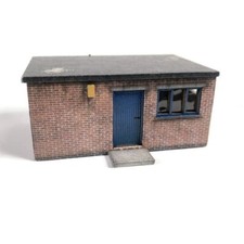 UTILITY BUILDING/PLANT ROOM LASER CUT OO GAUGE 1:76 SCALE MODEL RAILWAY-KX048-OO