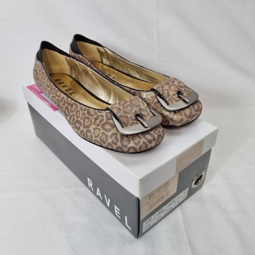 Ravel ladies gold leopard - ladies,