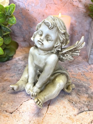 Guardian angel figurine grave - angel,