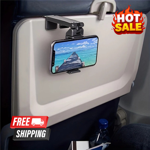 Airplane phone holder travel - airplane,