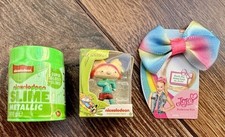 Toy Mini Brands JoJo Siwa Now, Nickelodeon Slime Arnold Poseable Figure Bundle
