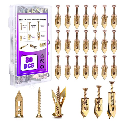 80pcs self drilling drywall - 80pcs,