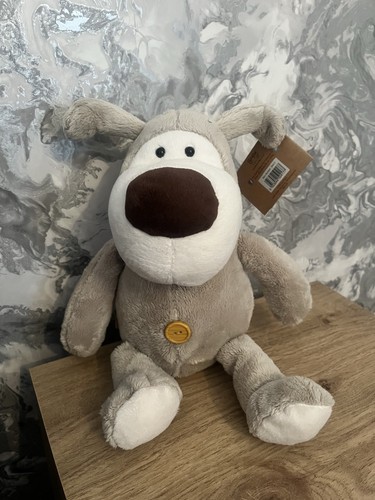 Brown beige boofle - brown, plush