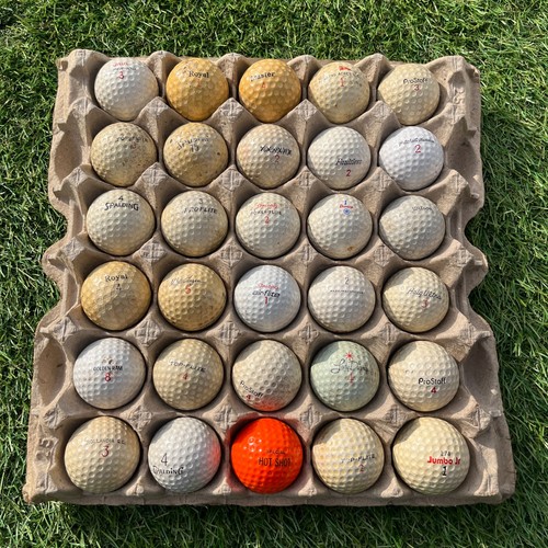 Vintage antique golf ball lot - vintage,