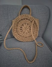 Summer Straw Woven Bag with Handles New Look