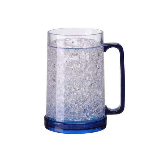 Freezer ice beer mug double - ice,