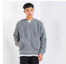 EDWIN Men's Yuka Grey Fullzip