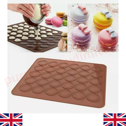 Silicone macaron mat - macaron, 30