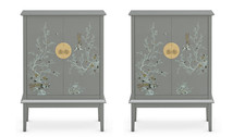 Asian Design Cabinets, (Camille Cabinet M&S) X 2- MINT CONDITION