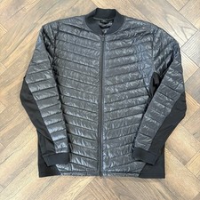 Mizuno Men’s Move Warmer Quilted Stretch Full Zip Logo Golf Jacket Size 2XL