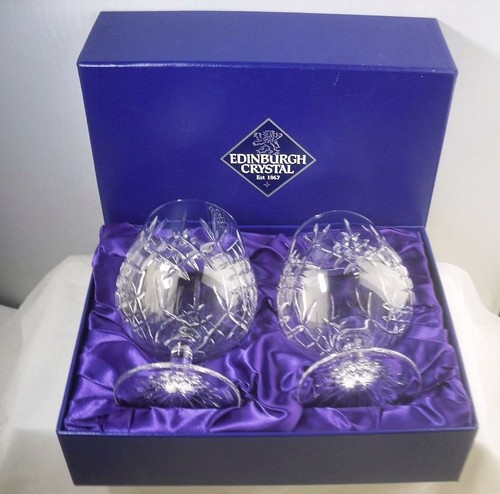 Pair edinburgh crystal - pair,