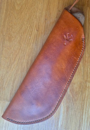 Leather belt sheath for silky - for,