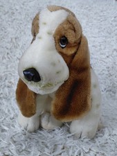 Hush Puppies Puppy Basset Hound Dog  26cm Soft Plush Toy Vintage
