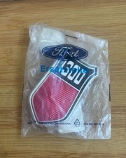 Vintage Ford Car Badge Red 1300 Classic Car Badge 