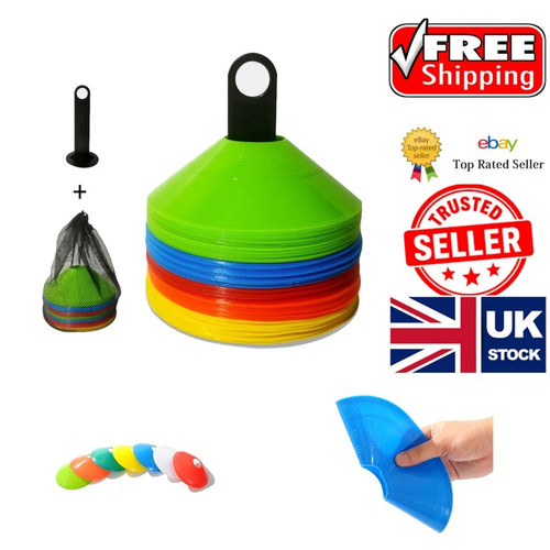 Agility cones 10pcs football - -,