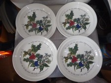 Set of 4 Portmeirion Holly and