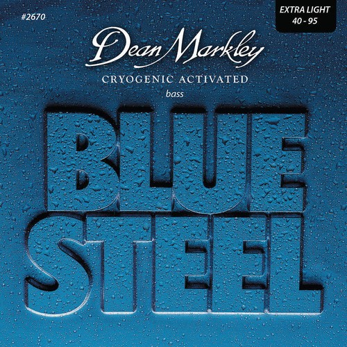 Dean markley blue steel - blue, bass
