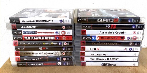 Assorted ps3 games select - ps3,