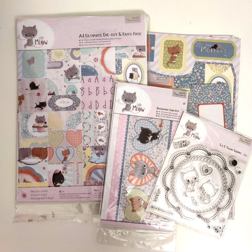 Papermania little meow craft - meow,