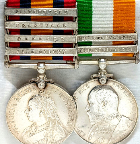 Wepener boer war medals - boer,