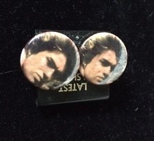 Authentic George Michael 1980s Vintage Earrings – Iconic Fashion Statement