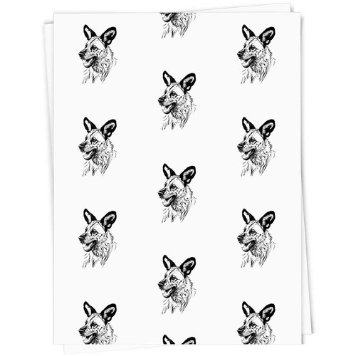 African wild dog gift - 'african, dog'
