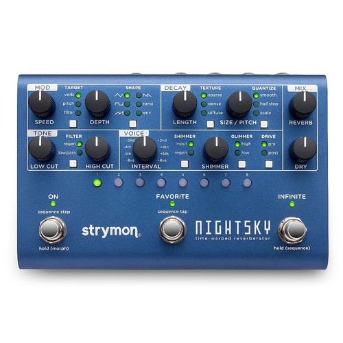 Strymon nightsky time - time, warped